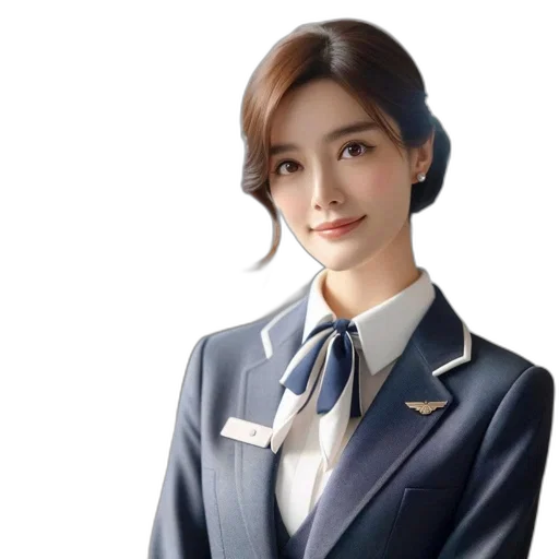 staff, face, photorealistic, cartoon transparent PNG cut-out