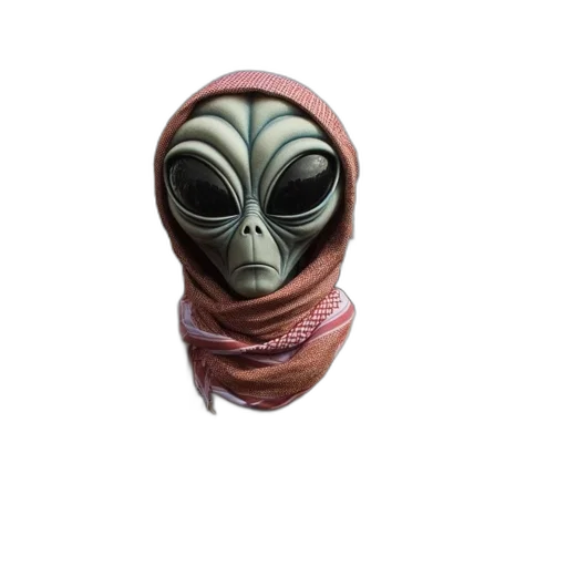 mask, creature, face, staff transparent PNG cut-out