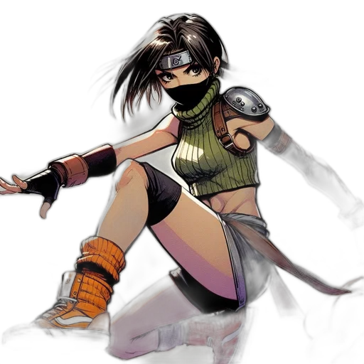 concept art, fantasy art, comic book art, anime transparent PNG cut-out