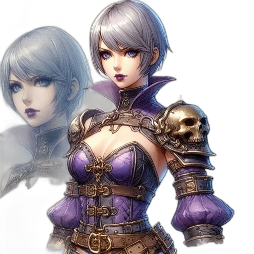 face, sword, fantasy art, concept art transparent PNG cut-out