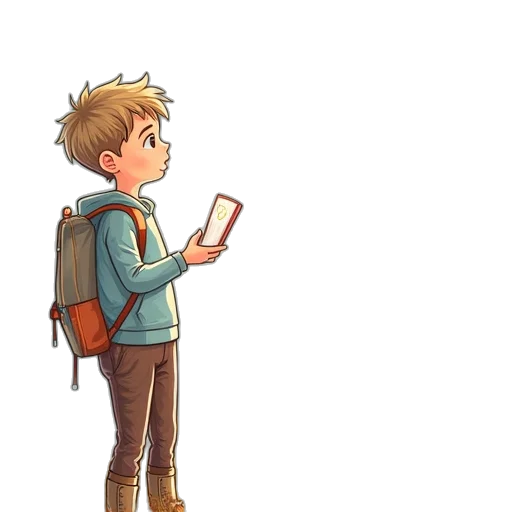 jacket, staff, concept art, pixel art transparent PNG cut-out