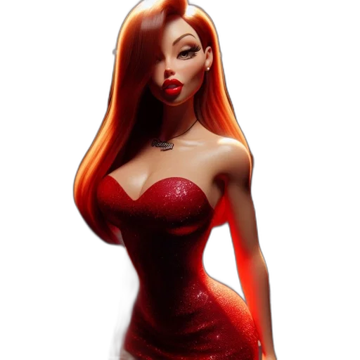 dress, 3d render, concept art, fantasy art transparent PNG cut-out