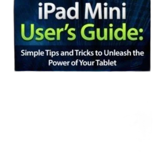ipad, mini, user, guide transparent PNG cut-out
