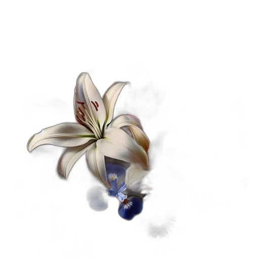 flower, jewelry, crown, staff transparent PNG cut-out