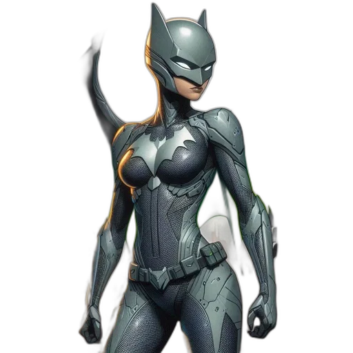 robot, concept art, comic book art, 3d render transparent PNG cut-out