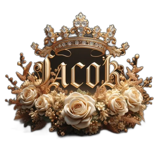 crown, jewelry, staff, photorealistic transparent PNG cut-out