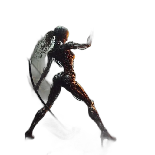 sword, weapon, robot, dragon transparent PNG cut-out