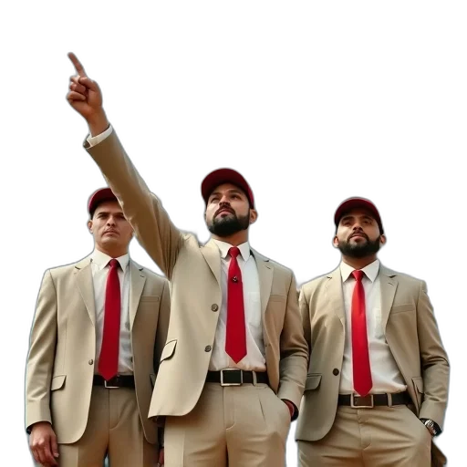 staff, jacket, concept art, red transparent PNG cut-out