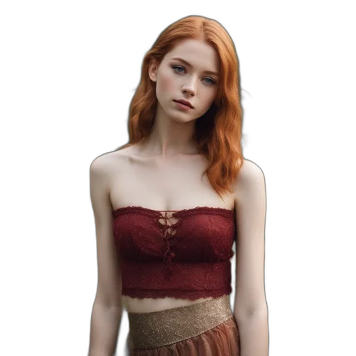 dress, jewelry, crown, photorealistic transparent PNG cut-out