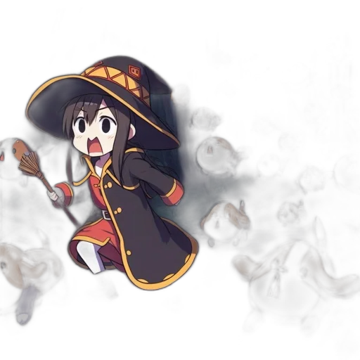 weapon, staff, hat, sword transparent PNG cut-out