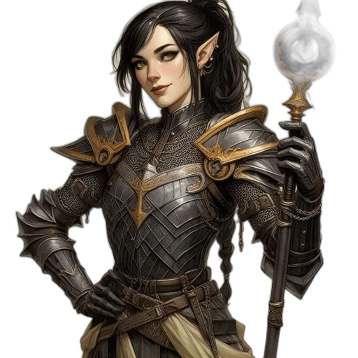 staff, dragon, fantasy art, concept art transparent PNG cut-out