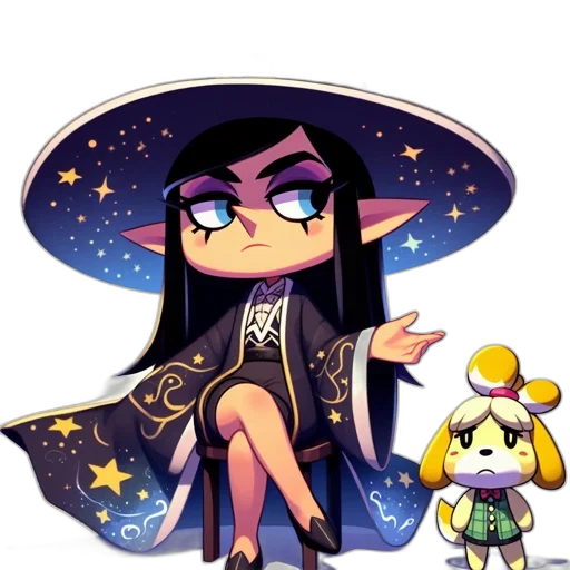 staff, dress, concept art, pixel art transparent PNG cut-out