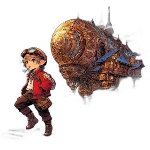robot, weapon, jacket, concept art transparent PNG cut-out