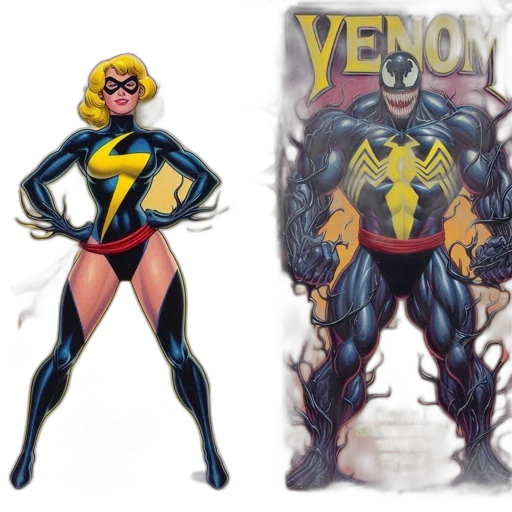 comic book art, concept art, cartoon, 3d render transparent PNG cut-out