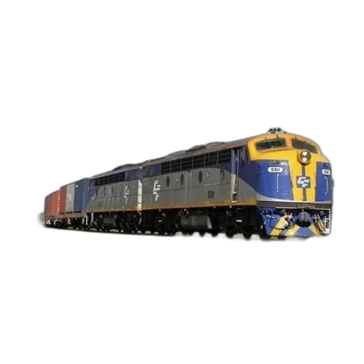 3d render, photorealistic, colorful, train transparent PNG cut-out