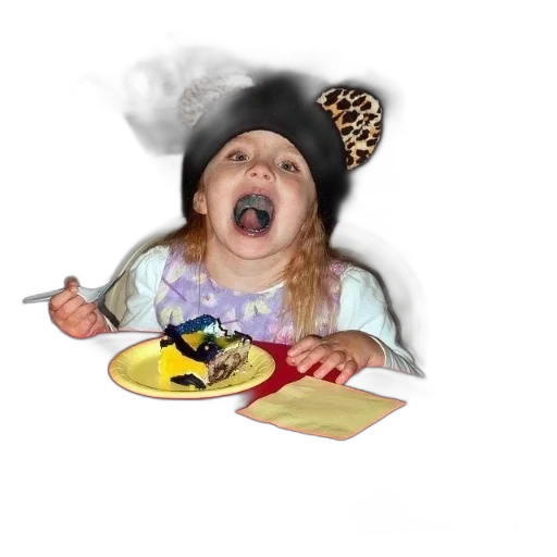 hat, food, photorealistic, concept art transparent PNG cut-out