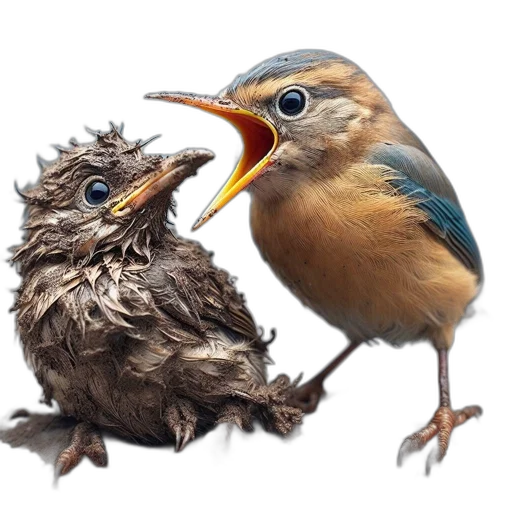 animal, photorealistic, oil painting, concept art transparent PNG cut-out