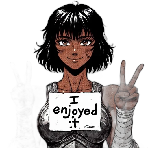 comic book art, cartoon, anime, concept art transparent PNG cut-out