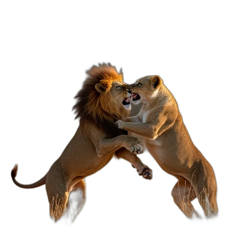 animal, creature, crown, staff transparent PNG cut-out