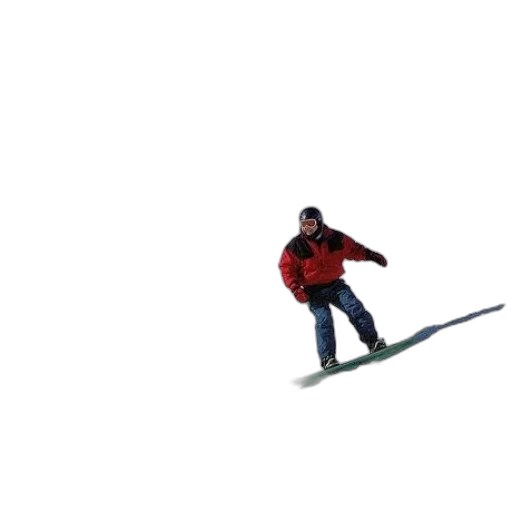 staff, 3d render, pixel art, snow transparent PNG cut-out