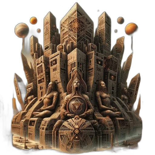 crown, concept art, fantasy art, 3d render transparent PNG cut-out