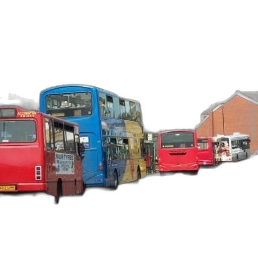 3d render, photorealistic, concept art, city street transparent PNG cut-out