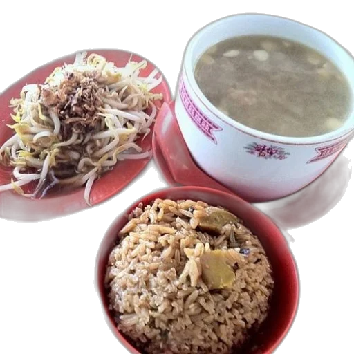 food, bowl, rice, soup transparent PNG cut-out
