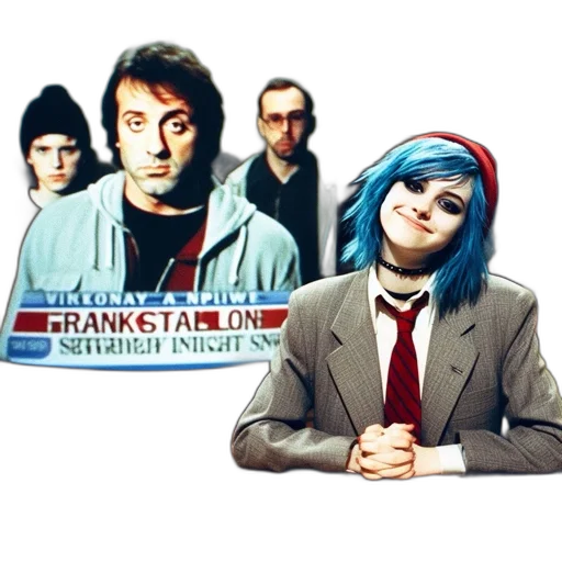 jacket, staff, face, concept art transparent PNG cut-out