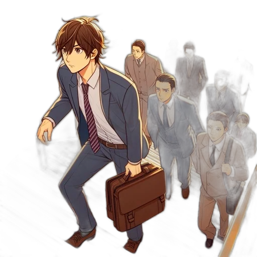 staff, concept art, anime, cartoon transparent PNG cut-out