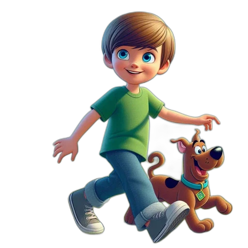 animal, creature, 3d render, cartoon transparent PNG cut-out