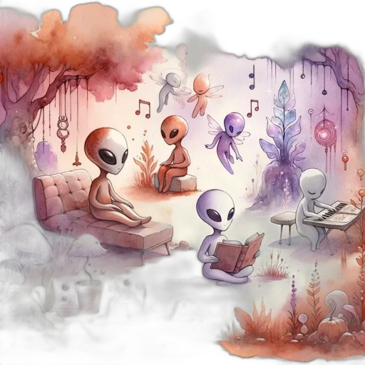 concept art, fantasy art, watercolor, pixel art transparent PNG cut-out