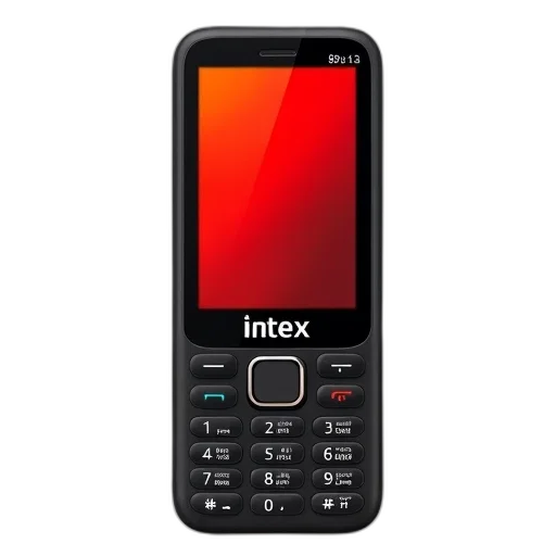 black, silver, intex, mobile transparent PNG cut-out