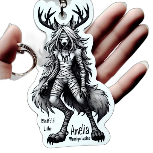 creature, animal, staff, concept art transparent PNG cut-out