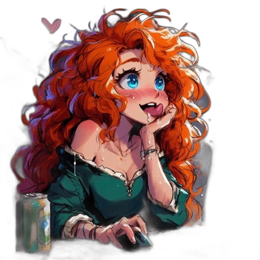 dress, face, concept art, fantasy art transparent PNG cut-out