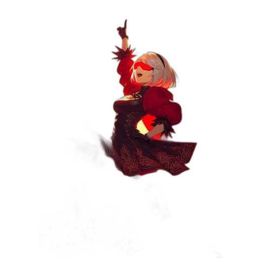 staff, dragon, dress, creature transparent PNG cut-out
