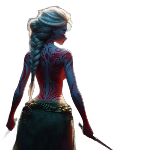 sword, concept art, fantasy art, comic book art transparent PNG cut-out