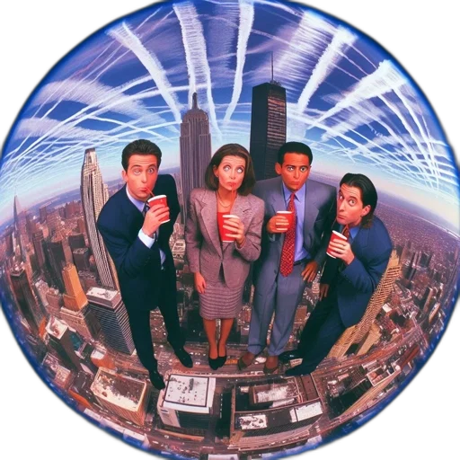 vaporwave, outer space, fire, four transparent PNG cut-out