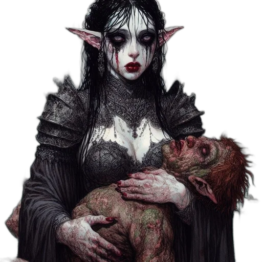 creature, fantasy art, concept art, comic book art transparent PNG cut-out