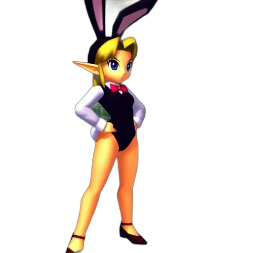 staff, dress, animal, 3d render transparent PNG cut-out