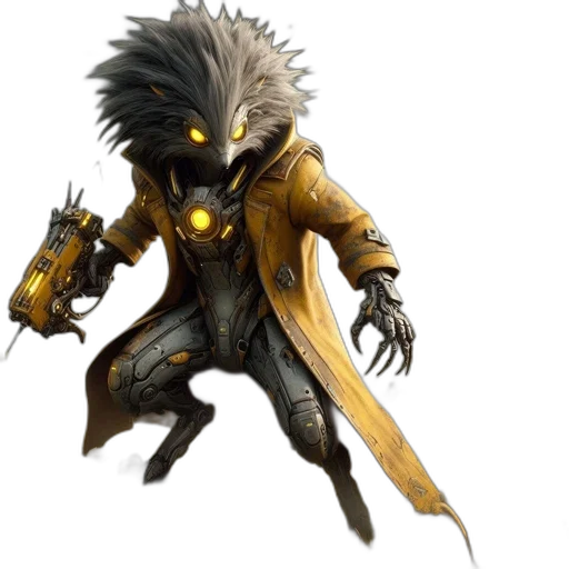 staff, creature, weapon, concept art transparent PNG cut-out