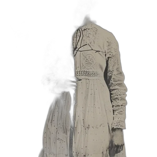 jacket, dress, mask, staff transparent PNG cut-out