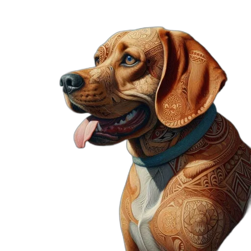 animal, face, staff, jacket transparent PNG cut-out