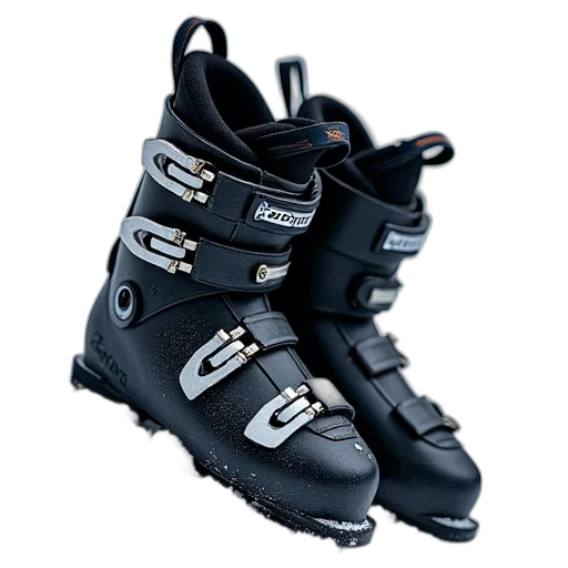 shoes, cyberpunk, 3d render, ski transparent PNG cut-out