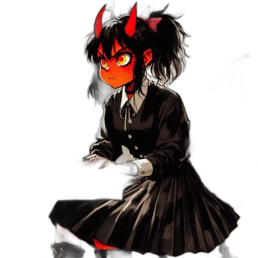 mask, dress, dragon, staff transparent PNG cut-out