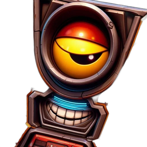 robot, face, weapon, mask transparent PNG cut-out