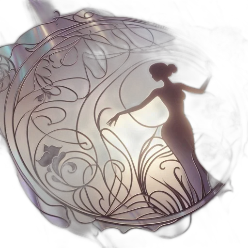 dress, fantasy art, concept art, watercolor transparent PNG cut-out