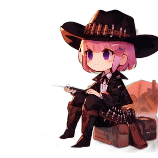 weapon, staff, hat, sword transparent PNG cut-out