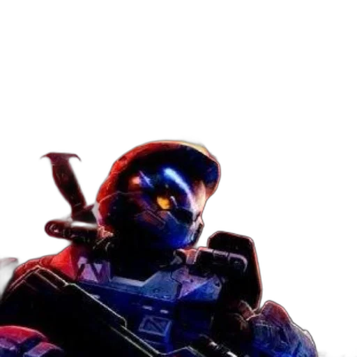 weapon, robot, face, staff transparent PNG cut-out