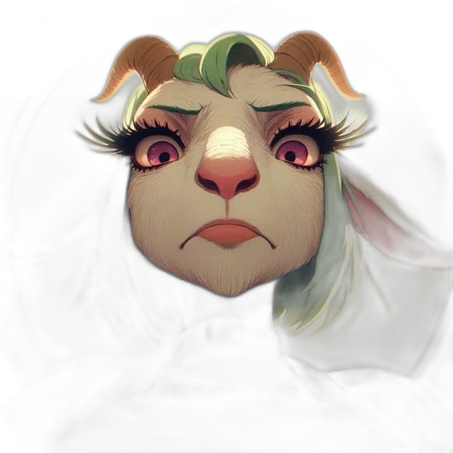 mask, face, creature, staff transparent PNG cut-out