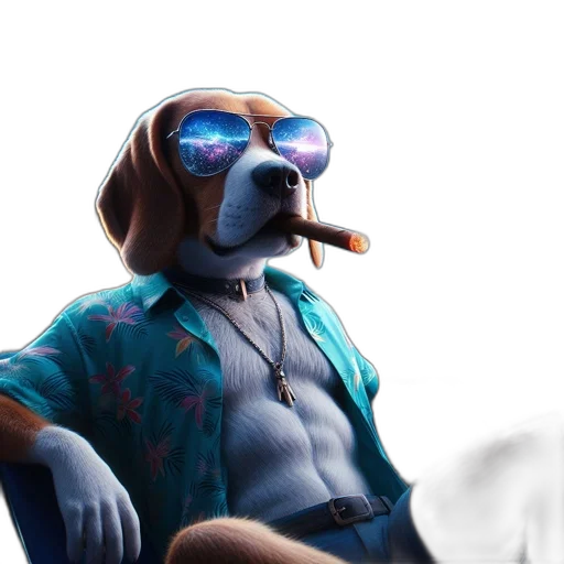 animal, jacket, staff, concept art transparent PNG cut-out